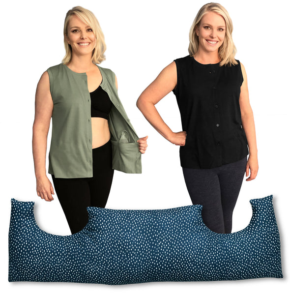 mastectomy pillow and top