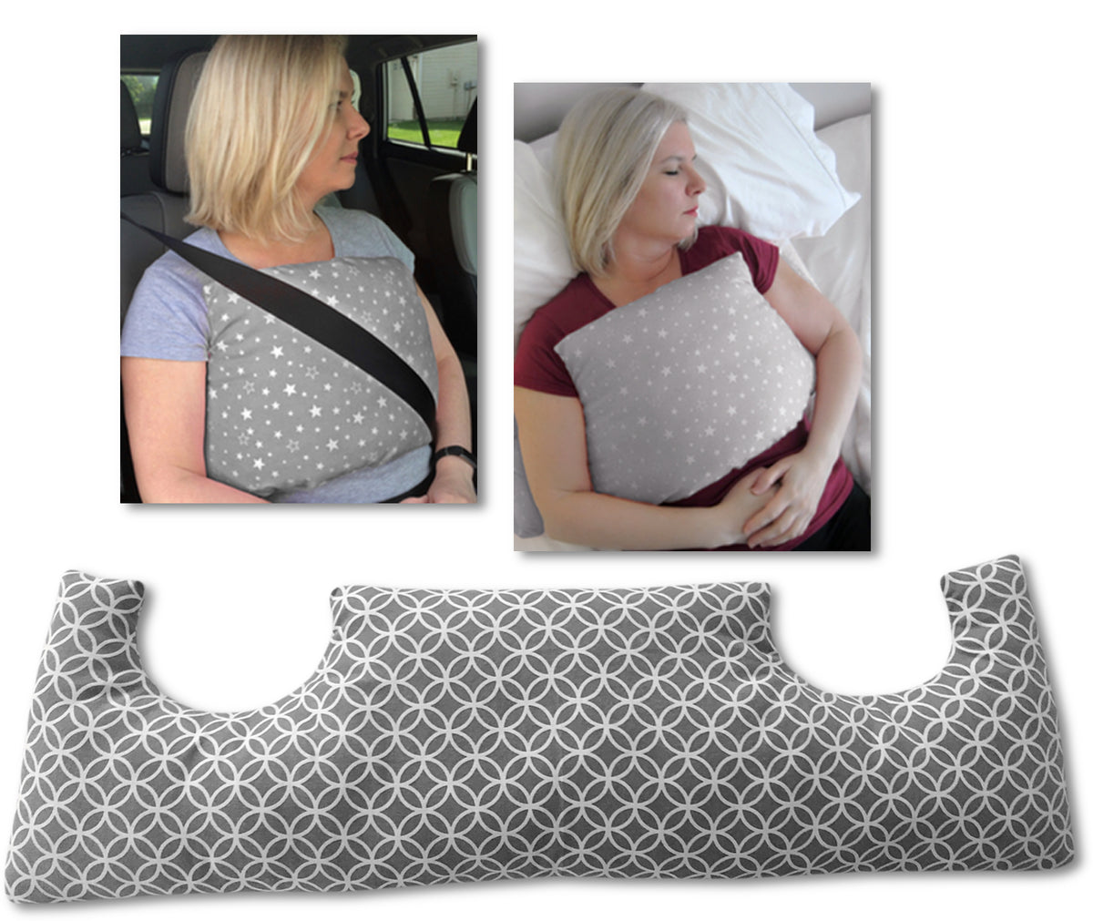 PILLOW for MASTECTOMY Post Op Chest Pink Pepper Co