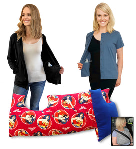 3 Pack MASTECTOMY Kit Must Have SHIRT and Chest PILLOW (pw,T1,Hb)