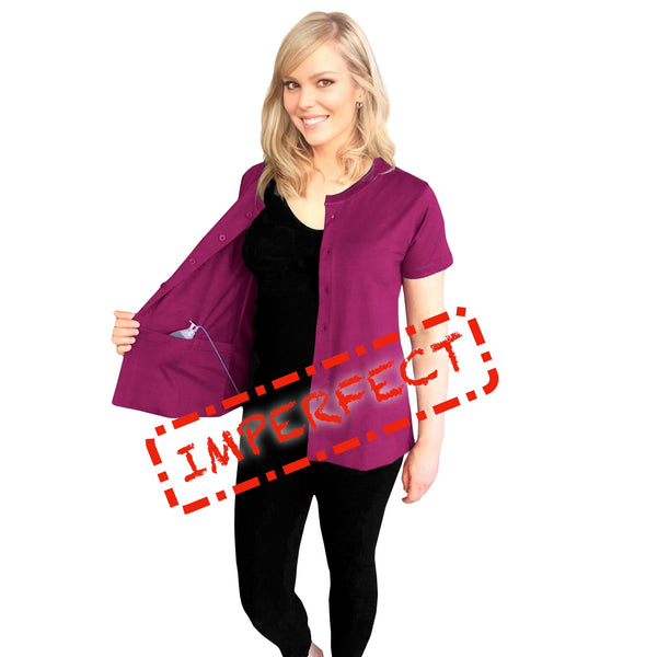 SHIRT for MASTECTOMY Surgery with Drain Holder Pockets
