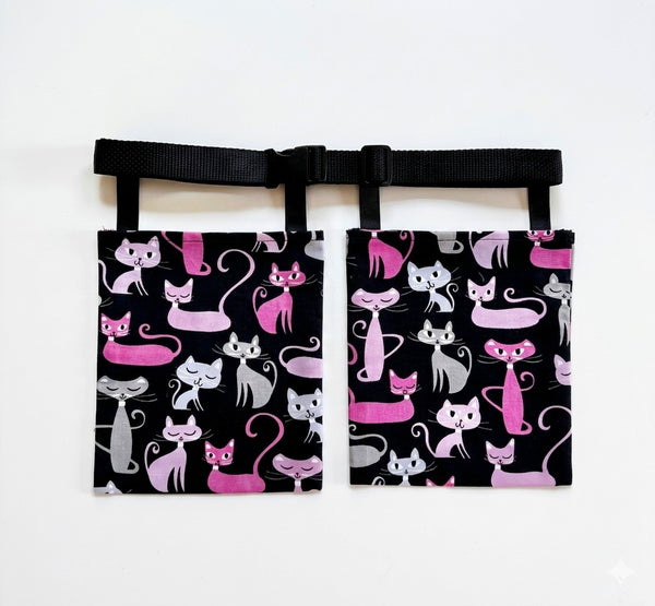 Pink Kitty Cat JP Drain Belt for Mastectomy