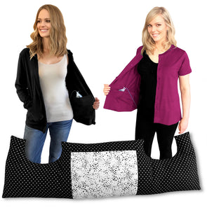 3 Pack MASTECTOMY Kit Must Have SHIRT and Chest PILLOW (Pqp,T1,Hb)