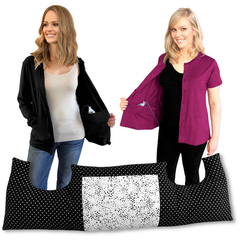 3 Pack MASTECTOMY Kit Must Have SHIRT and Chest PILLOW (Pqp,T1,Hb)