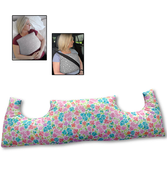 floral mastectomy pillow