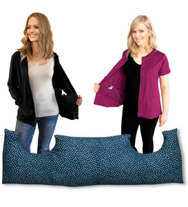 3 Pack with Hoodie, Pillow and Shirt (B,T,Hb) | Mastectomy Kit