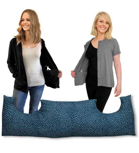 3 Pack with Hoodie, Pillow and Shirt (B,T,Hb) | Mastectomy Kit