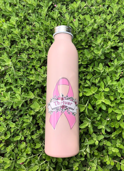 Thriver Pink Ribbon Breast Cancer